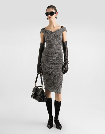 Dolce & Gabbana Silk dress Multicolor F6TWBTFSA72