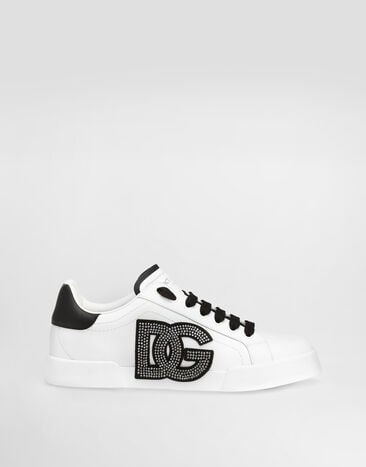 Dolce & Gabbana Zapatilla Portofino Light Strobel de piel de becerro Multicolor CK2341AI411