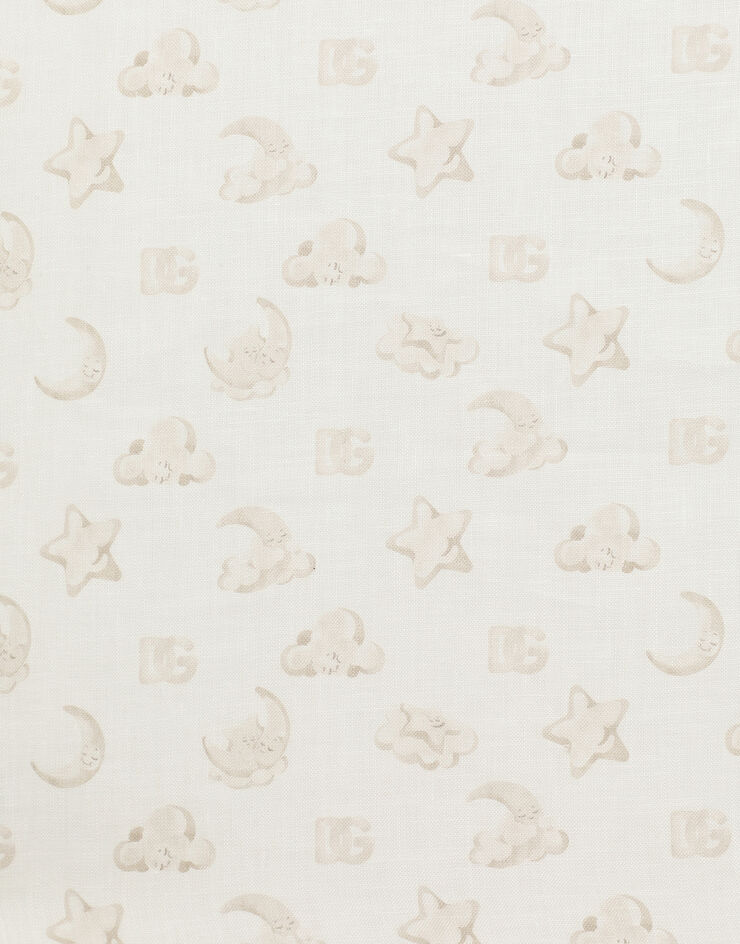 Dolce & Gabbana Nid d’ange en toile à imprimé lunes et étoiles Print LN7A33FS4HW