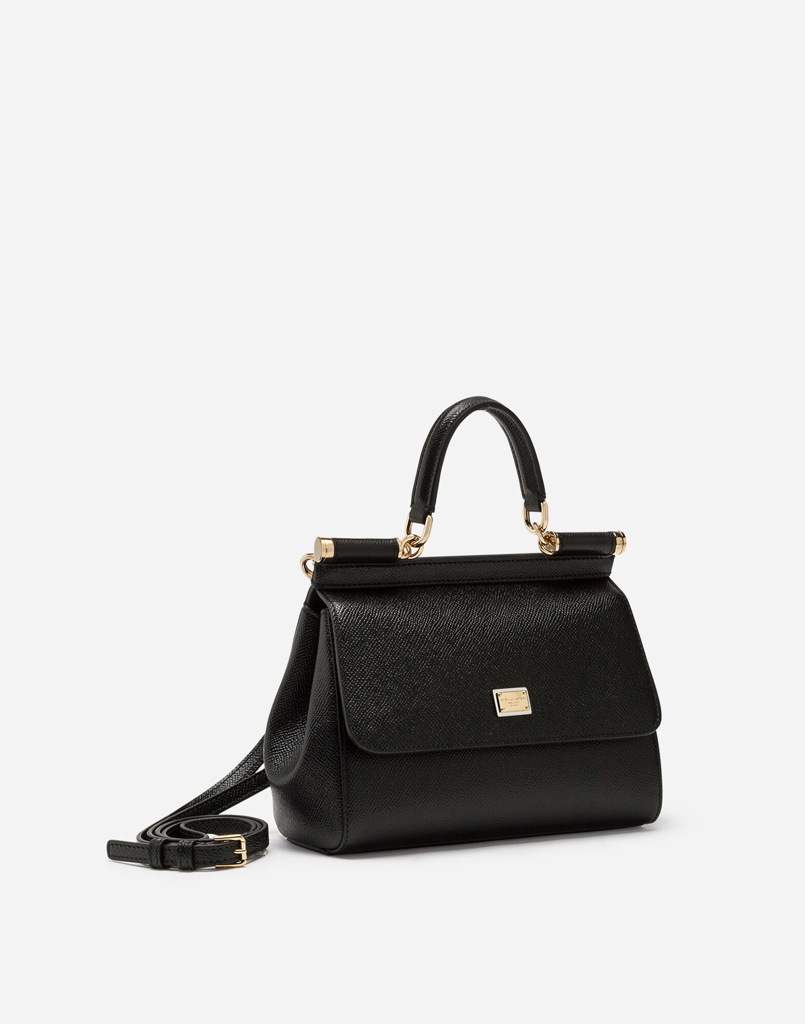 Small dauphine leather sicily bag clearance