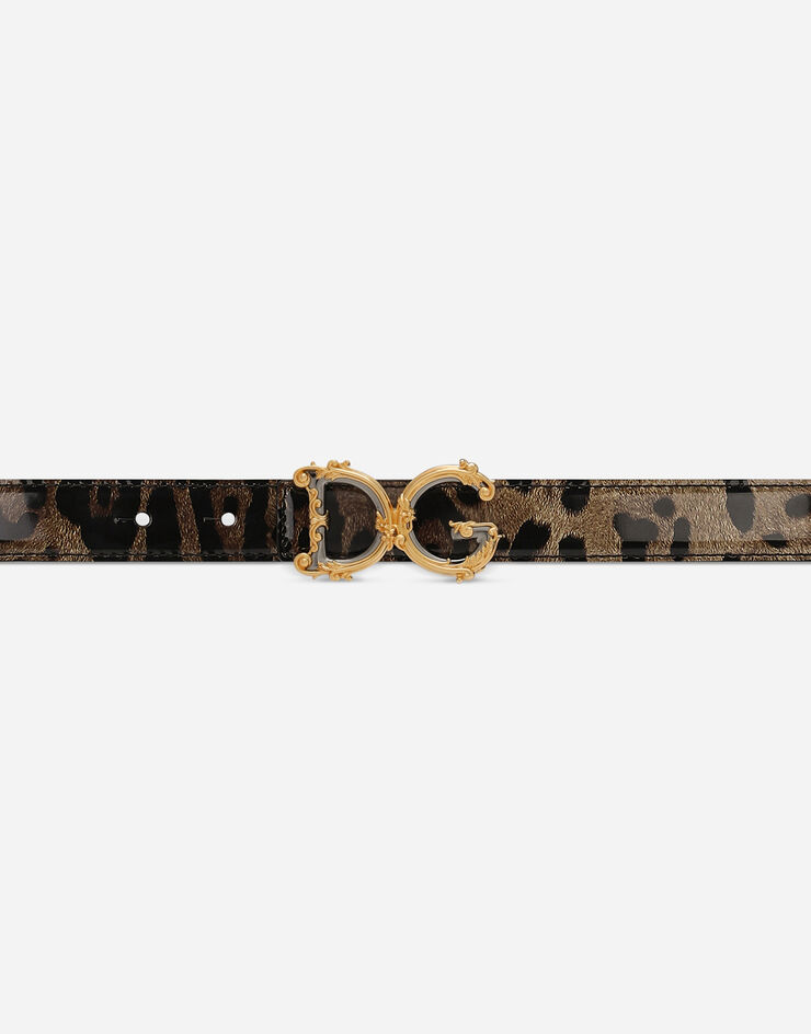 Dolce&Gabbana DG Girls belt Animal Print BE1348AM568