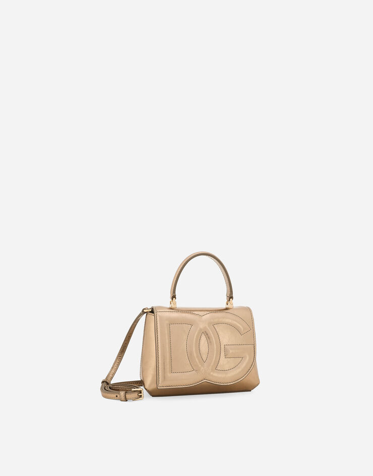 Dolce&Gabbana DG Logo Bag トップハンドルバッグ ゴールド BB7568AO855