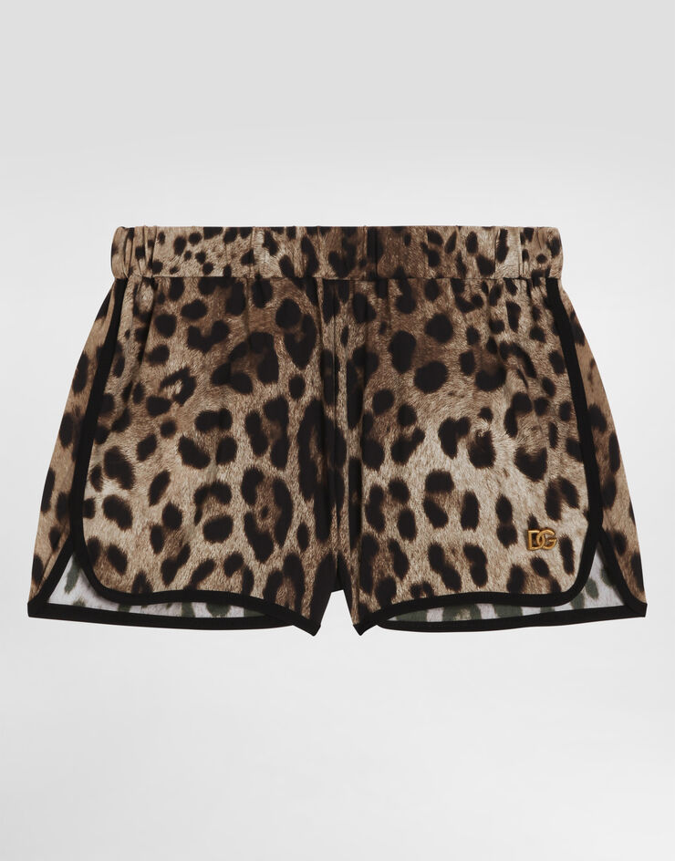 Dolce & Gabbana Leopard-print shorts Print L5J845ONO11