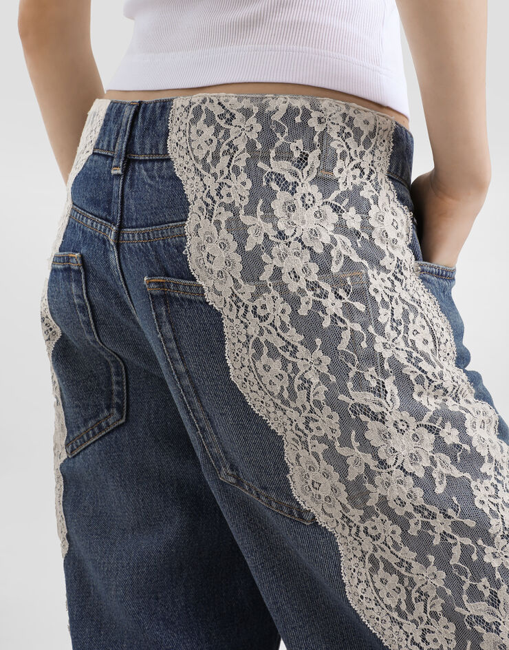 Dolce & Gabbana 5-Pocket-Jeans aus Denim Multicolor FTC8CDG8NC7