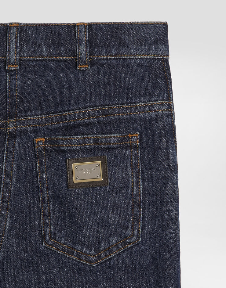 Dolce & Gabbana Denim palazzo trousers Multicolor L53P49LDD34