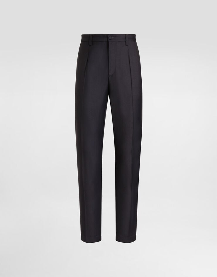 Dolce & Gabbana Wool twill trousers Dolce & Gabbana Wool twill trousers Blue GW13ETFU269