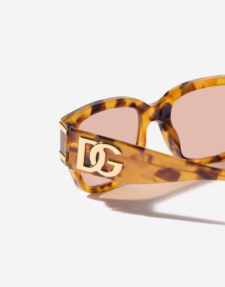 Dolce & Gabbana DG Griffe Sunglasses Dolce & Gabbana DG Griffe Sunglasses Yellow havana VG4563VP663