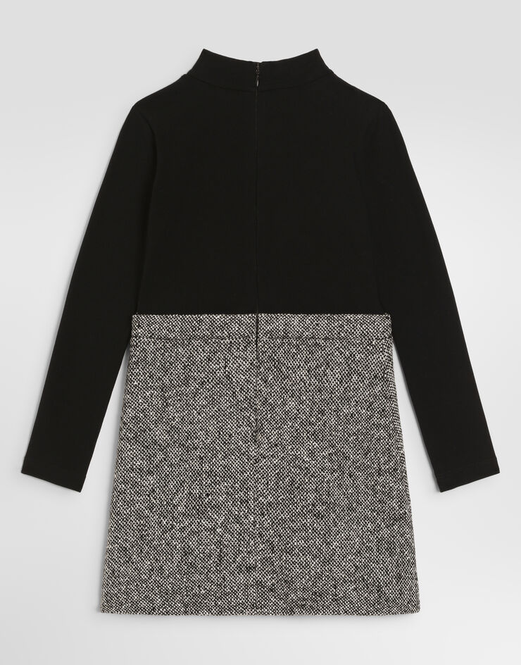 Dolce & Gabbana Mix material dress Dolce & Gabbana Mix material dress Multicolor L5JDBPG7Q3H