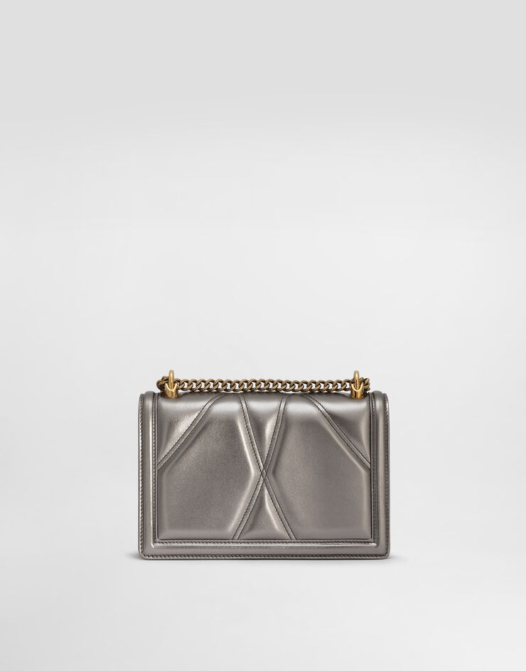Dolce & Gabbana Medium Devotion shoulder bag Silver BB7158AD776