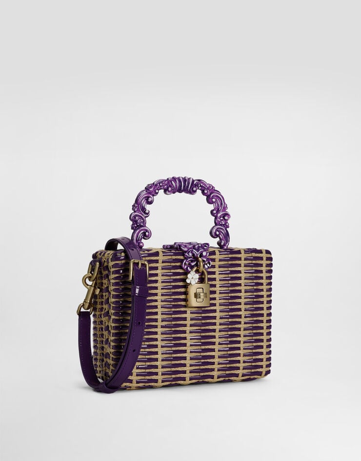 Dolce & Gabbana Woven dolce Box handbag Multicolor BB5970A9AC5