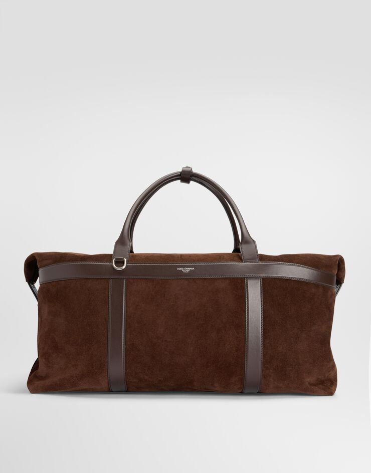Dolce & Gabbana DG Belt travel bag in split leather Multicolor BM2773A0741