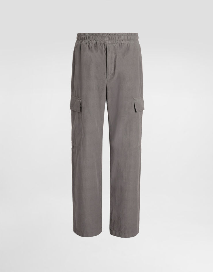 Dolce & Gabbana Cotton cargo pants Grey GP0L3TG8ML8
