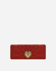 Dolce & Gabbana Quilted nappa leather Devotion baguette bag Red BB6651AV967