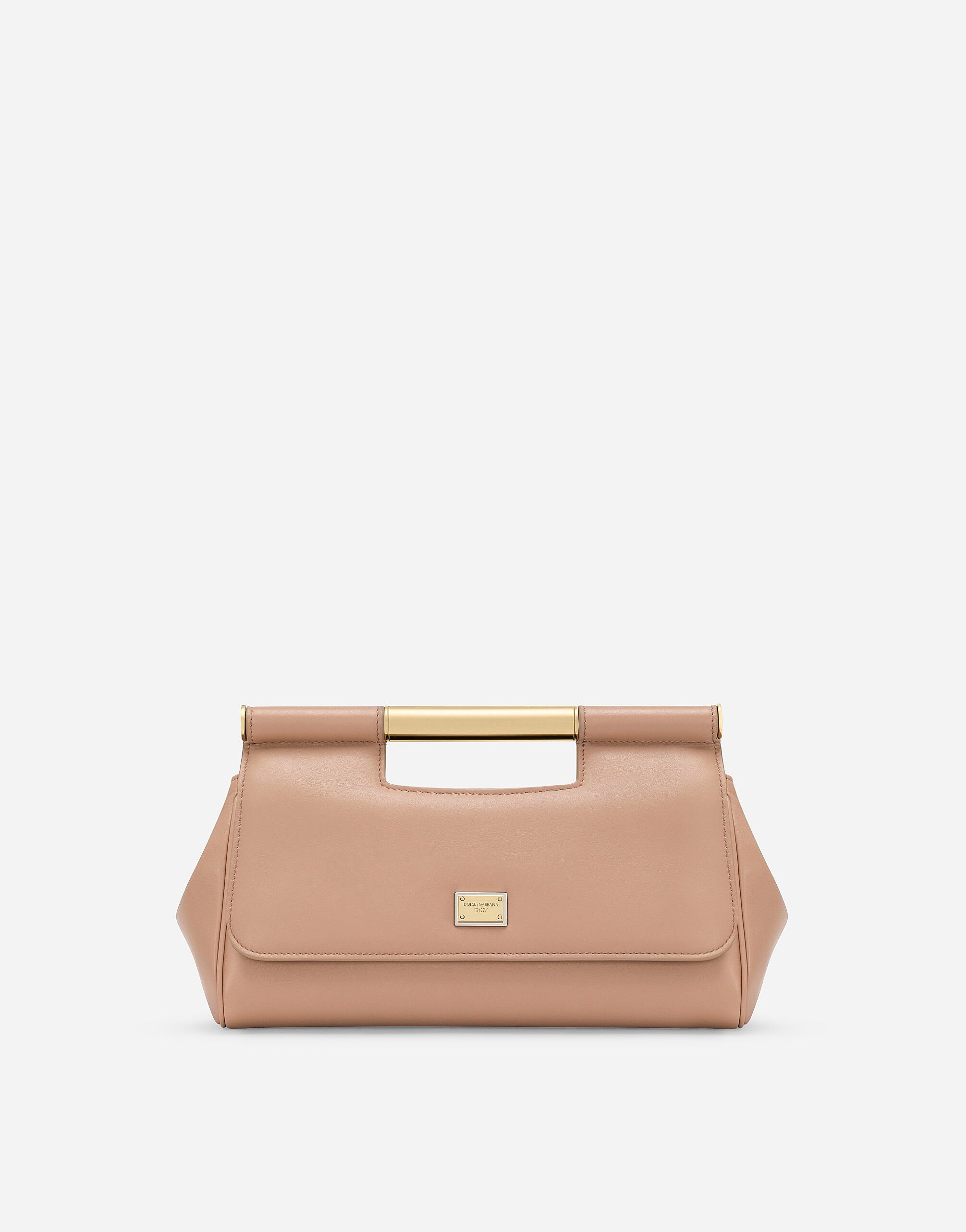 Dolce & Gabbana Medium Sicily clutch handbag White BB7652A1037