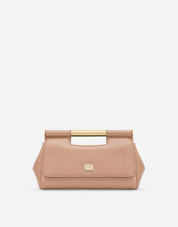 Dolce & Gabbana Medium Sicily clutch handbag Yellow BB7277AW050