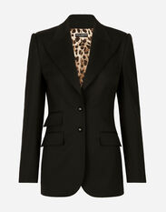 Dolce & Gabbana Gabardine Turlington jacket with top-stitching 405 Devotion MKUPLIP0009