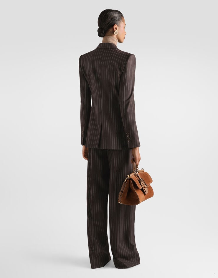 Dolce & Gabbana Pinstripe wool trousers Dolce & Gabbana Pinstripe wool trousers Multicolor FTC3MTFRBC0