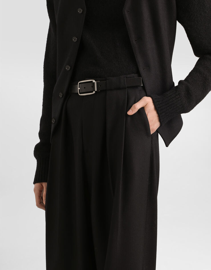 Dolce & Gabbana Wool trousers Black GP16HTHU2A8