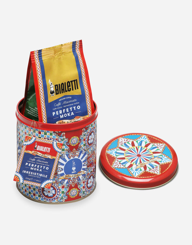 Dolce & Gabbana Set Moka medium + Caffè Perfetto BIALETTI DOLCE&GABBANA Multicolore TCK012TCAEL