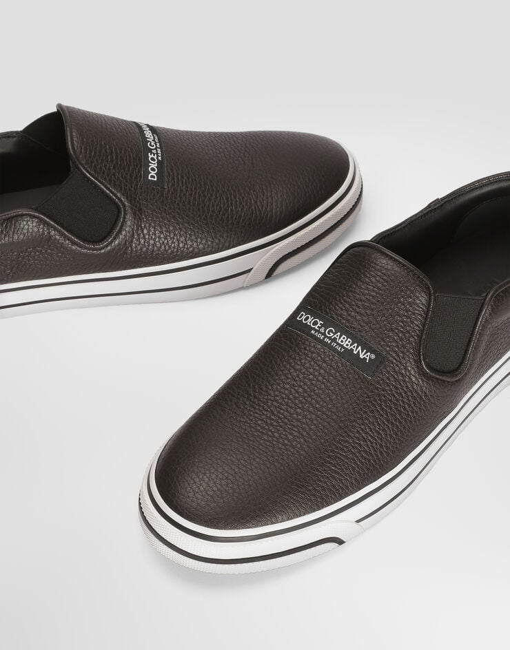 Dolce & Gabbana Dg sailing sneakers in deerskin Dolce & Gabbana Dg sailing sneakers in deerskin Brown CS2428A8034