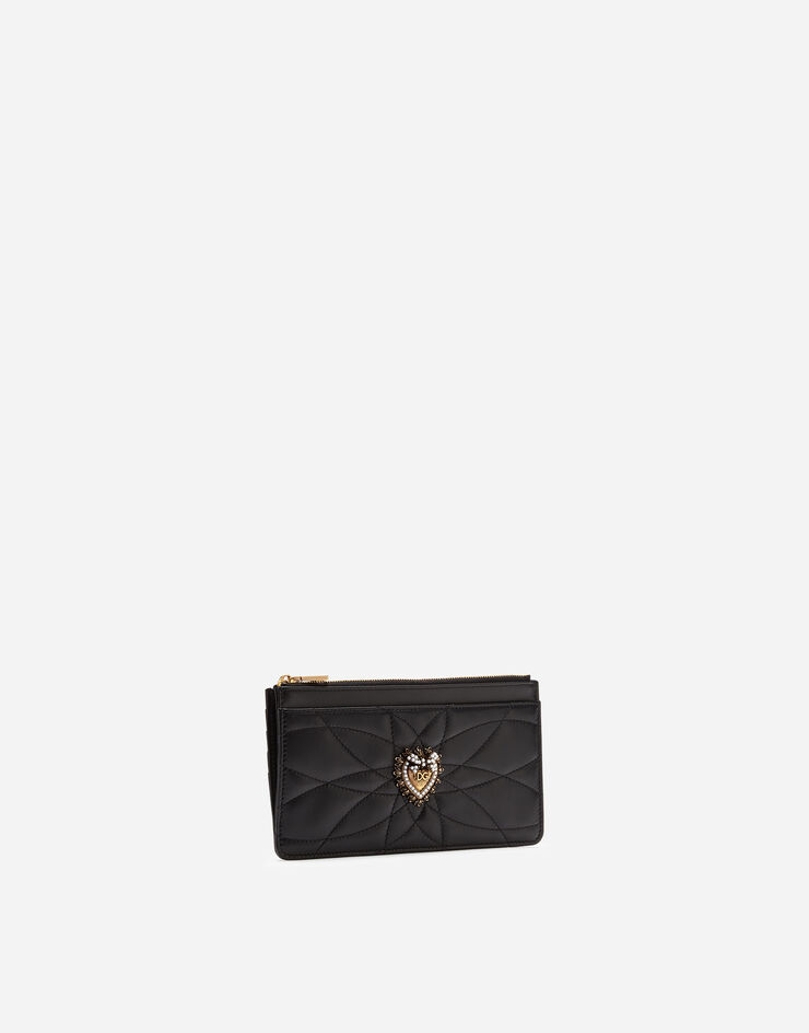 Dolce & Gabbana DEVOTION カードホルダー ラージ ブラック BI1265AV967
