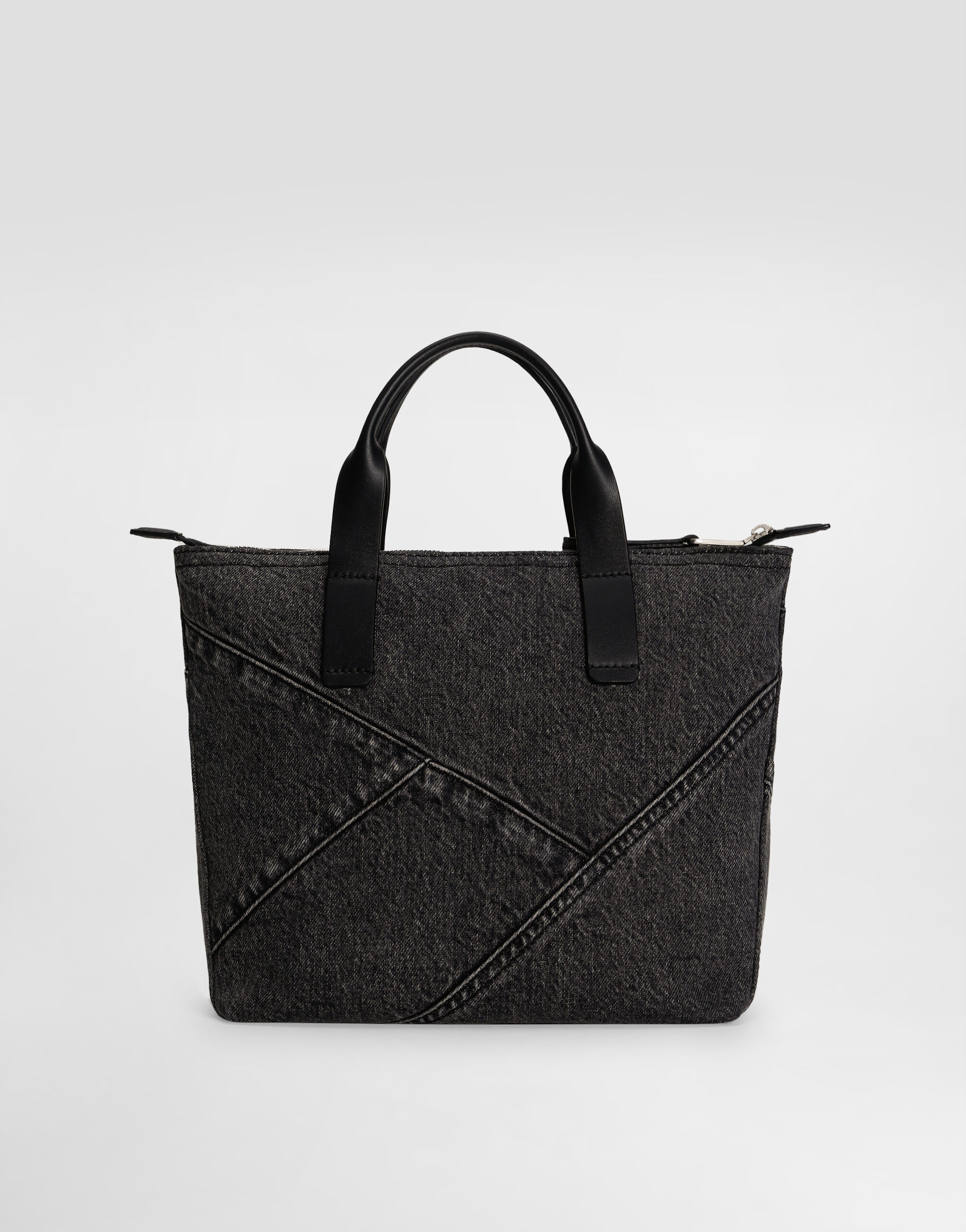 Dolce&Gabbana ショッピングバッグ スモール デニムパッチワーク Dolce&Gabbana ショッピングバッグ スモール デニムパッチワーク
