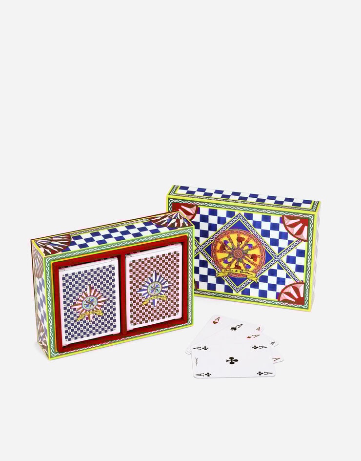 Dolce & Gabbana Coffret de Poker en plexiglas Dolce & Gabbana Coffret de Poker en plexiglas Multicolor TCC209TCAN4