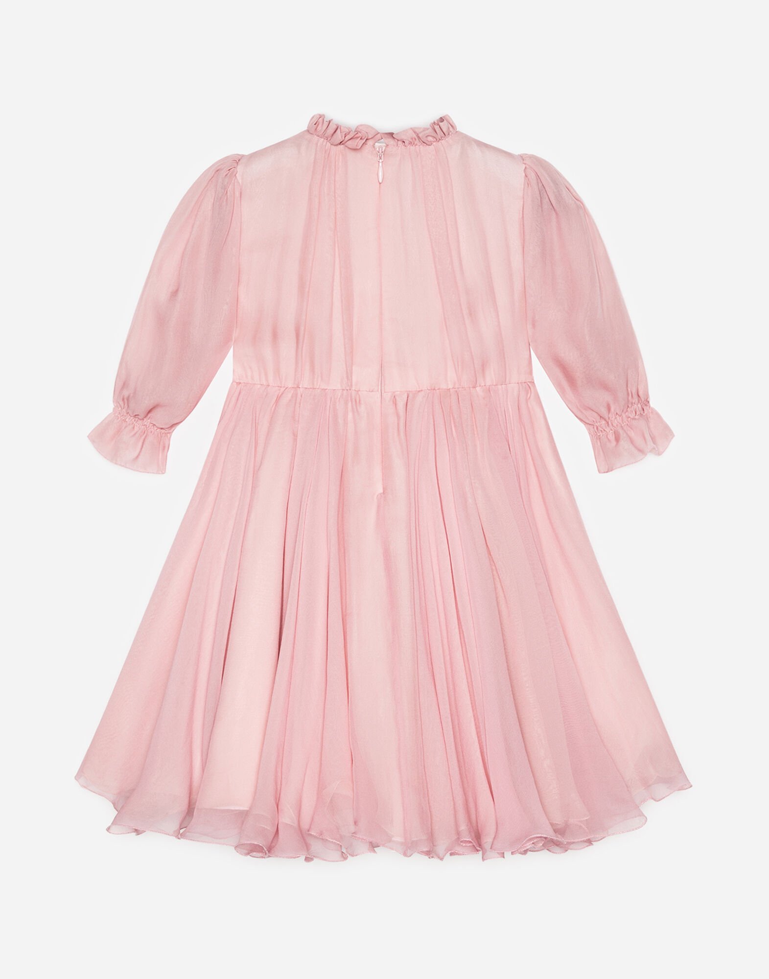 ワンピースその他 DOLCE  GABBANA Women Dresses F6TJUT HLMII F0382 Pink Floral cordonetto lace minidress with slit in Pink for Women