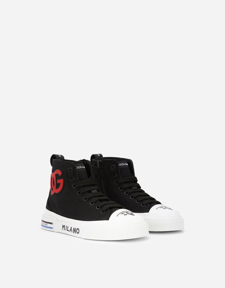 Dolce & Gabbana Canvas Portofino Light high-top sneakers Multicolor DA5039AQ722