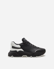 Dolce & Gabbana Calfskin nappa Daymaster sneakers Black/Silver CS1863AO223