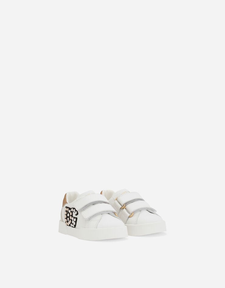 Dolce&Gabbana Calfskin Portofino sneakers White DN0195AA631