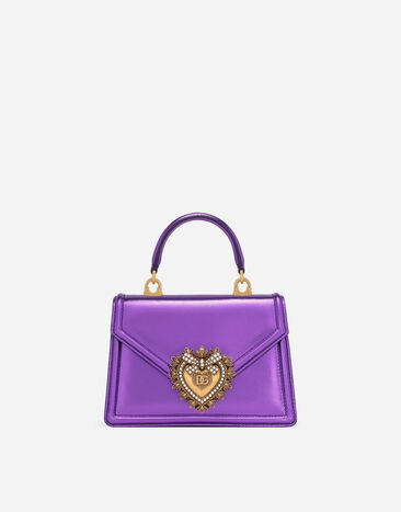 Dolce & Gabbana Small Devotion top-handle bag Blue F9R74DG8KT0