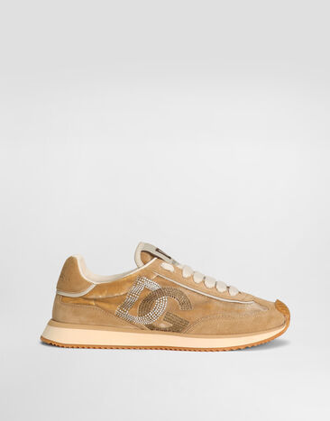 Dolce & Gabbana Mixed-material DG Cushion sneakers Blue CK2288A6N32