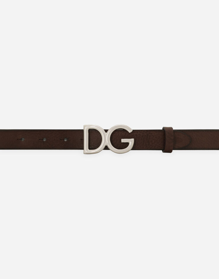 Dolce & Gabbana Tumbled leather belt MULTICOLOR BC4249AI894