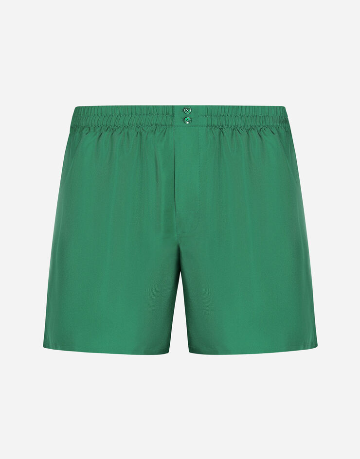 Dolce & Gabbana Silk shorts Multicolor M3A12TFU1S4