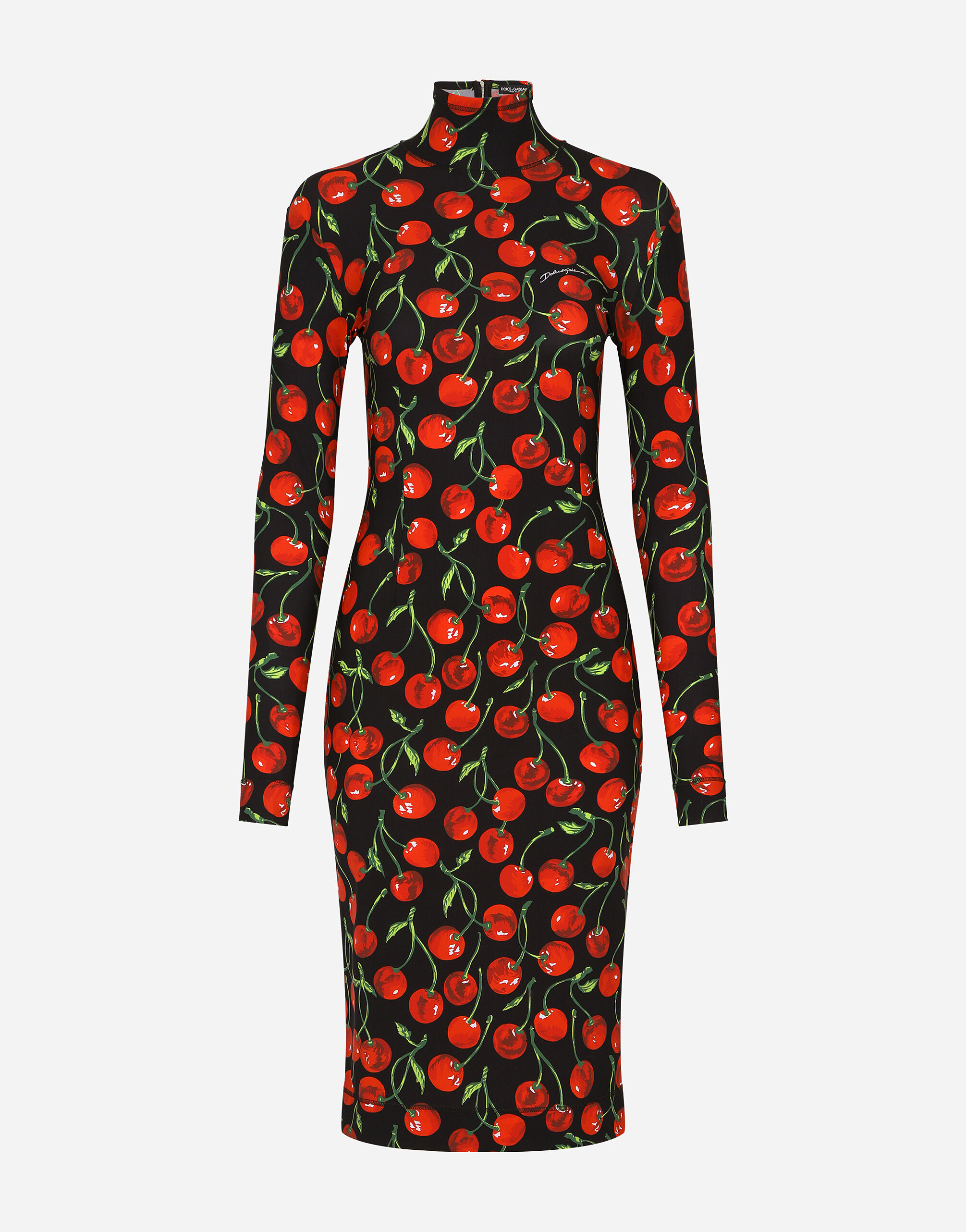 Dolce gabbana cherry best sale dress