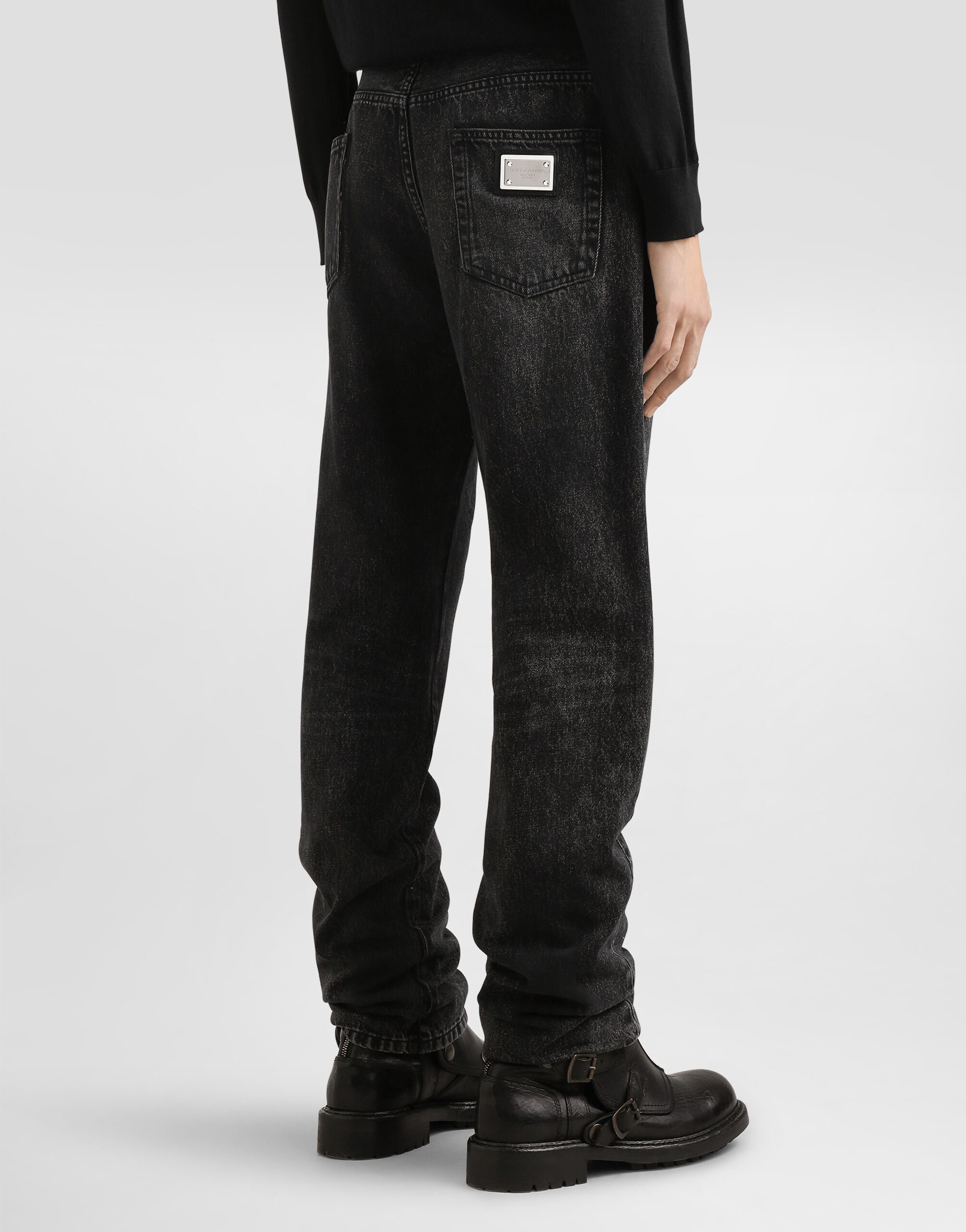 Classic denim jeans in Multicolor for Men | Dolce&Gabbana® US