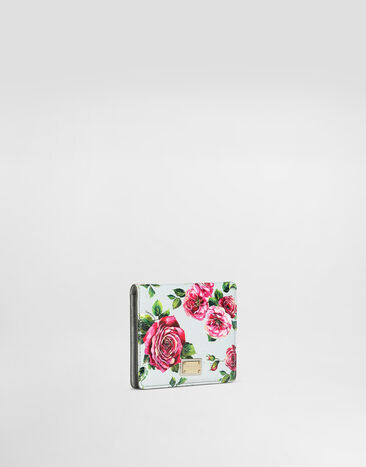 Dolce & Gabbana Polished calfskin wallet Print BI3339A6O23