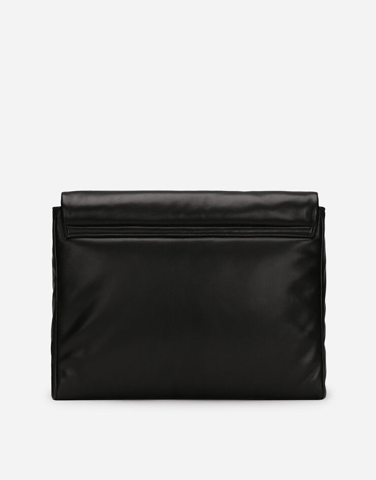 Dolce & Gabbana Sac à main en cuir nappa Noir BM3082AF984