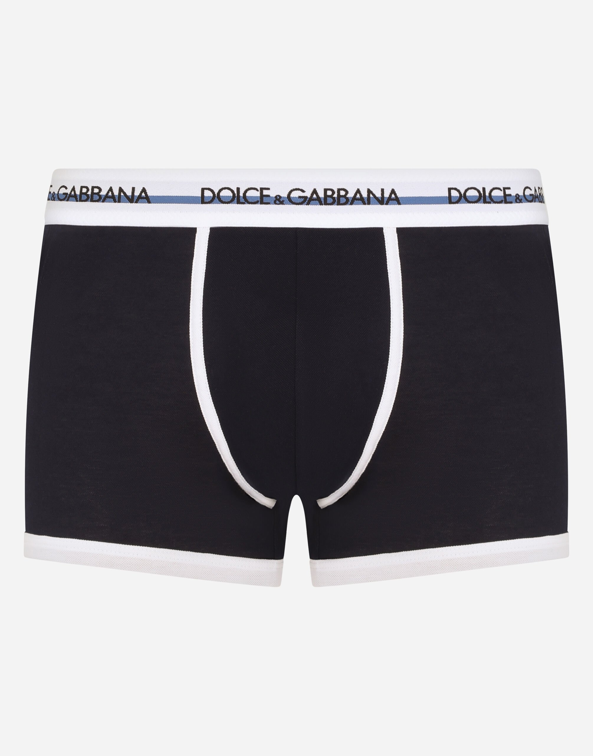 Dolce&Gabbana Cotton piqué boxers Pale Pink I0210MFU1AU