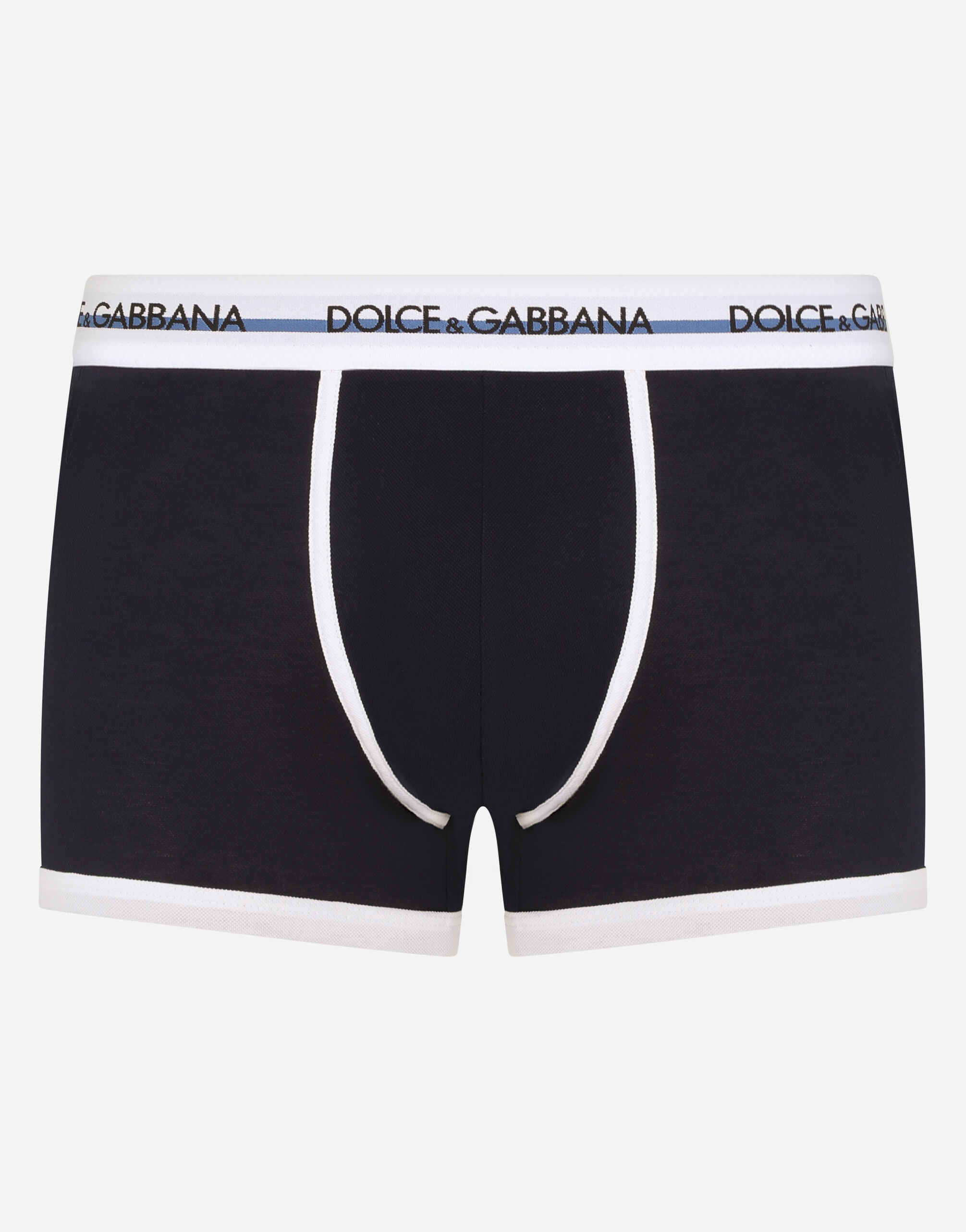 Dolce&Gabbana Cotton piqué boxers Pale Pink I0210MFU1AU