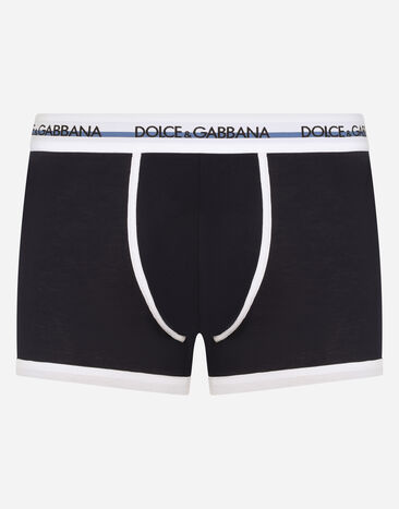 Dolce & Gabbana Cotton piqué boxers Multicolor M9D77JONP19