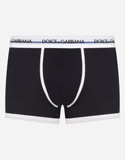 Dolce & Gabbana Cotton piqué boxers Multicolor M9D77JONP19