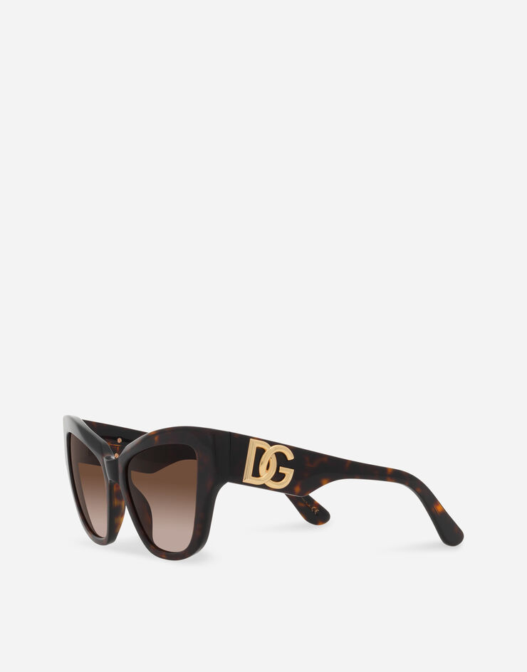 Dolce & Gabbana Солнцезащитные очки DG crossed гавана VG4404VP213