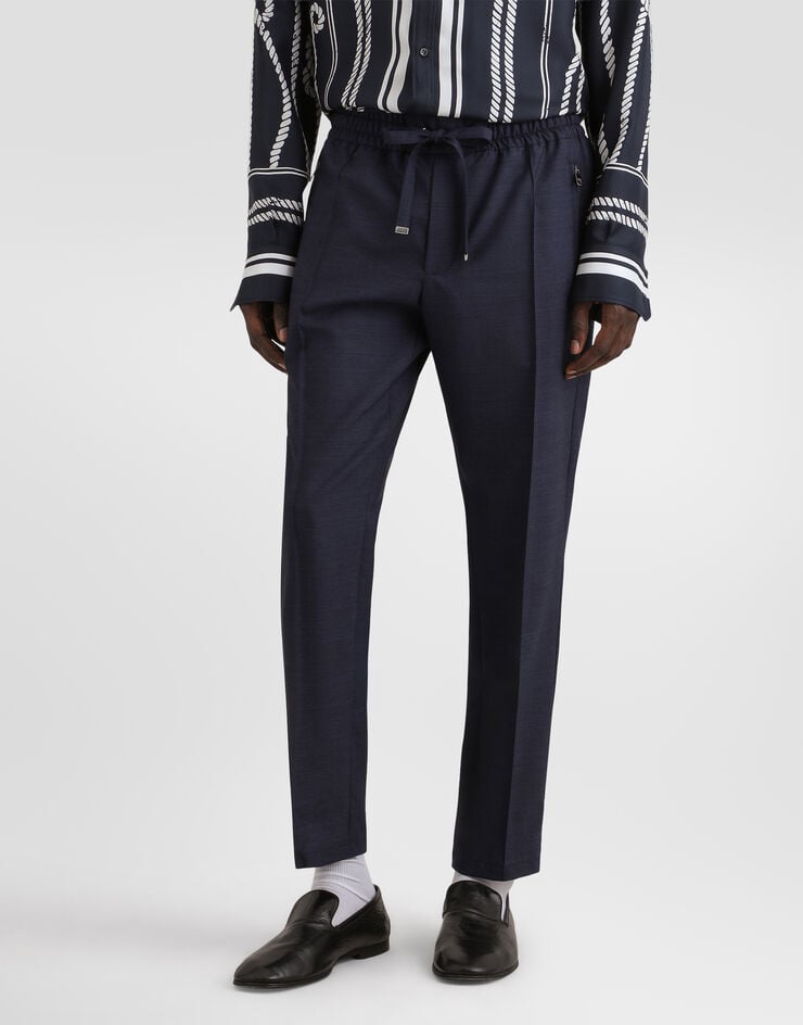 Dolce & Gabbana Virgin wool jogging trousers Dolce & Gabbana Virgin wool jogging trousers GP26HTHU2CT