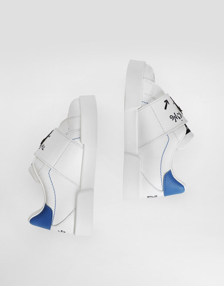 Dolce & Gabbana Nappa calfskin sneakers Multicolor DN0233A0219