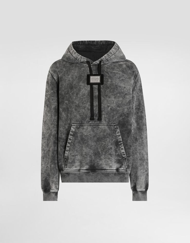 Dolce & Gabbana Jersey hoodie Black G9BGPTG7POJ