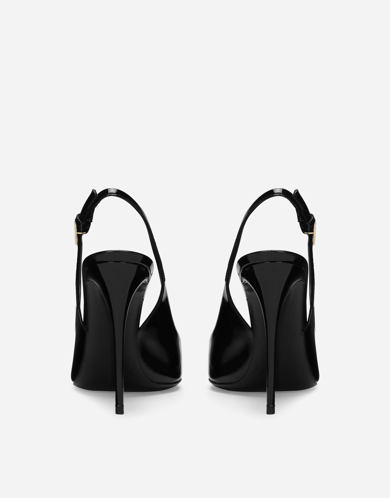 Double CC Rhinestone Slingback Sheepskin Silver Black main image 1