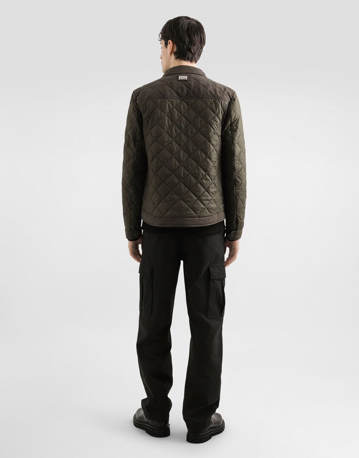 Dolce & Gabbana Sweatshirt with print and embroidery Black G9AHSZG7PHG