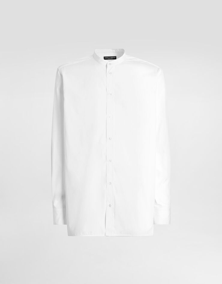 Dolce & Gabbana قميص قطني أبيض G5HR1TFU5T9